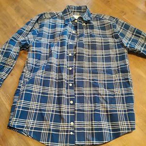 Eddie Bauer Button Down Long Sleeved Shirt Mens